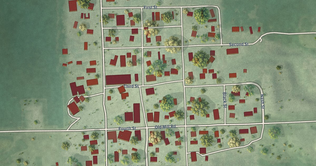 Map of Garland, Nebraska in 2026