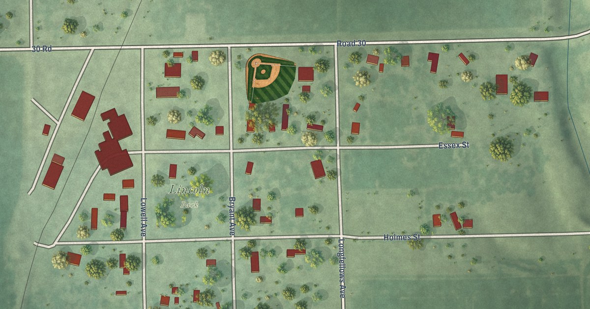 Map of Garrison, Nebraska in 2026