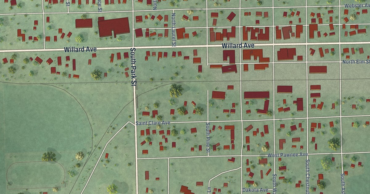 Map of Genoa, Nebraska in 2026