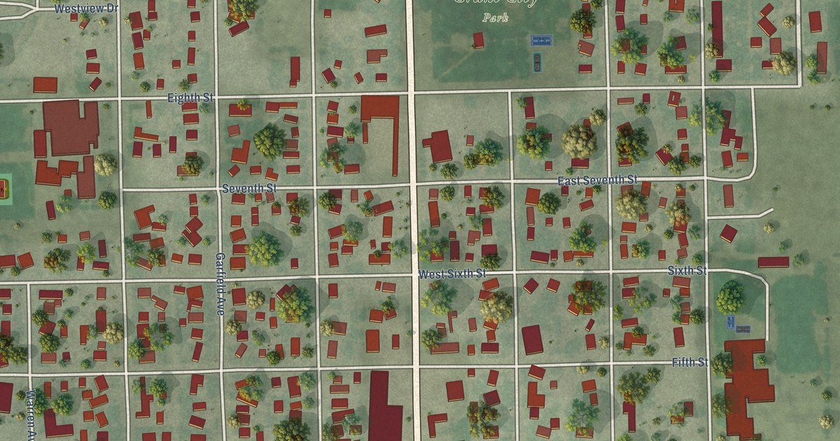 Map of Grant, Nebraska in 2026