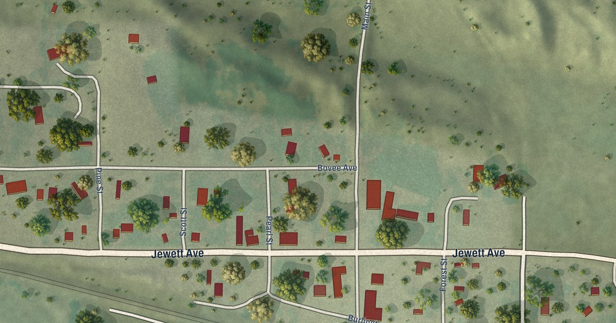Map of Halsey, Nebraska in 2026