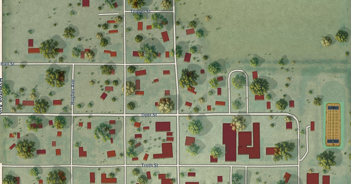 Map of Hayes Center, Nebraska in 2026