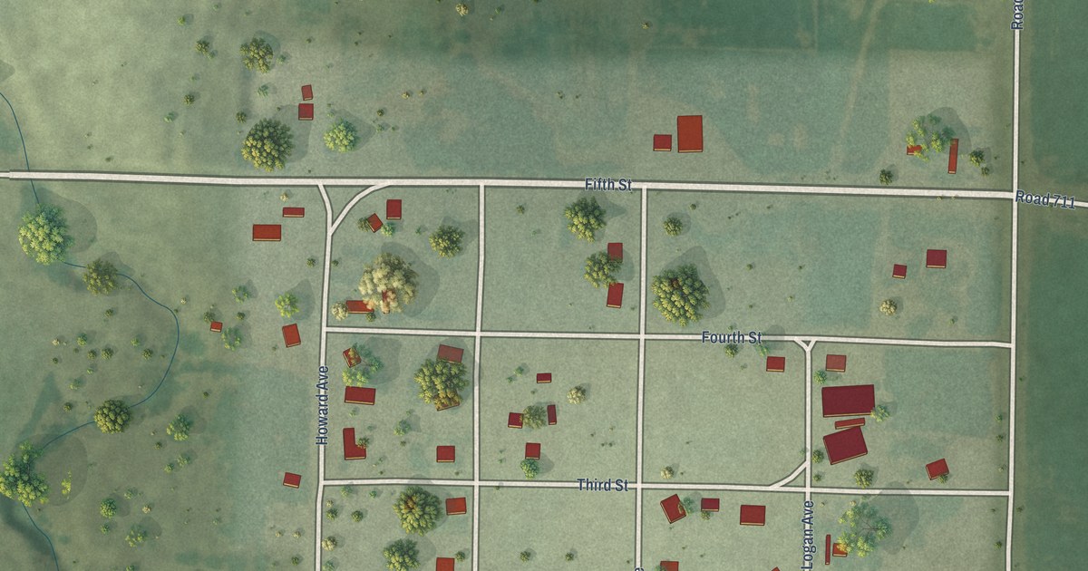 Map of Hendley, Nebraska in 2026