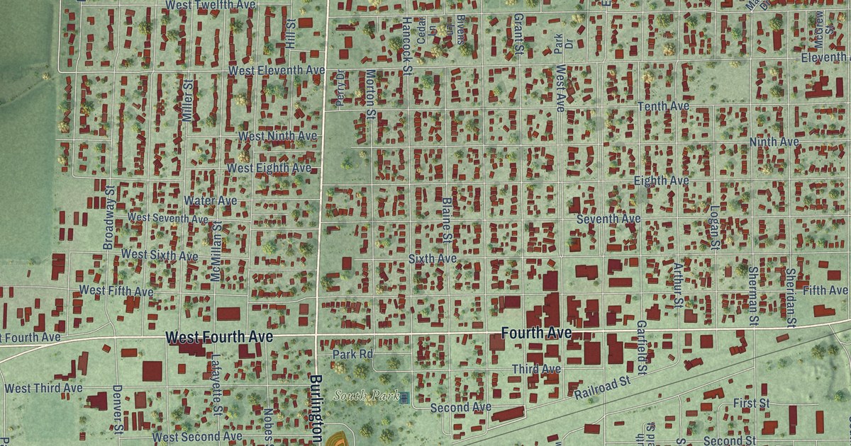 Map of Holdrege, Nebraska in 2026