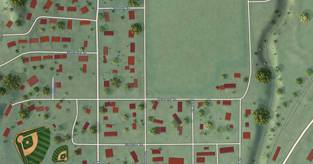 Map of Homer, Nebraska in 2026