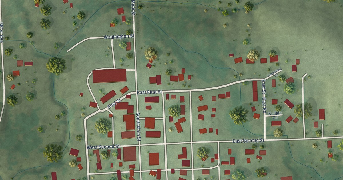 Map of Hoskins, Nebraska in 2026