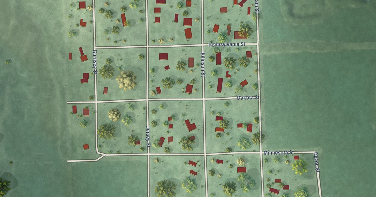 Map of Hubbell, Nebraska in 2026