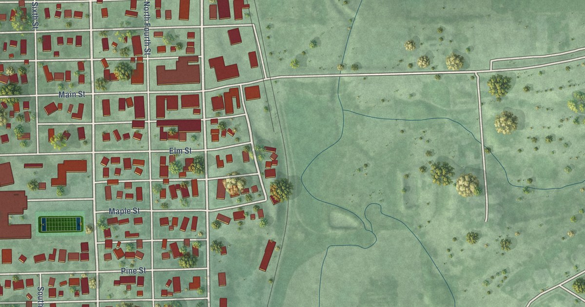 Map of Humphrey, Nebraska in 2026