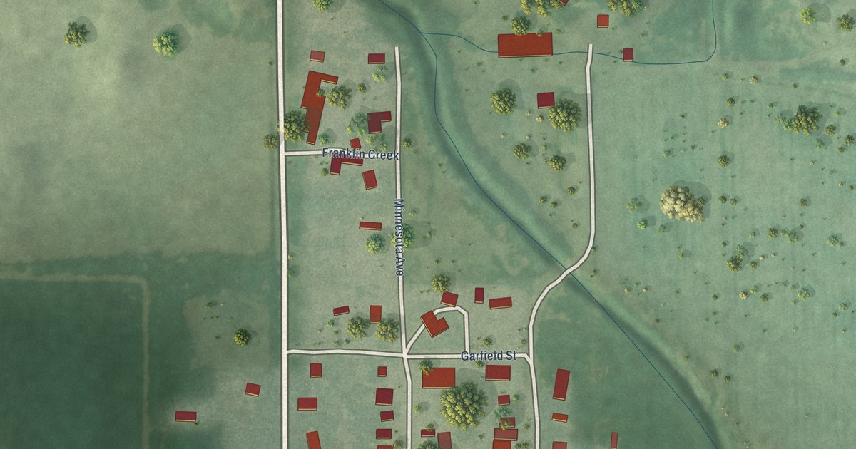 Map of Inavale, Nebraska in 2026
