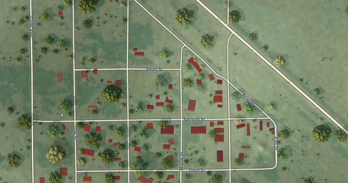 Map of Inman, Nebraska in 2026
