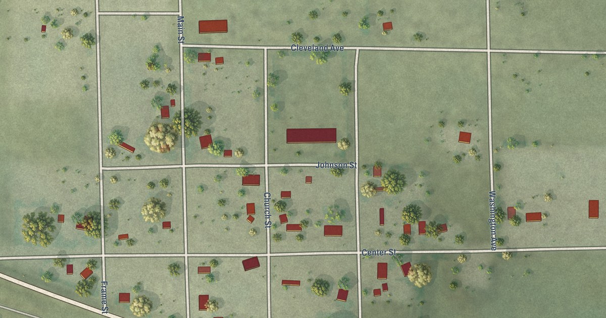 Map of Johnstown, Nebraska in 2026