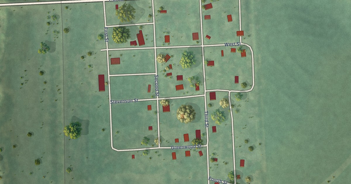 Map of Julian, Nebraska in 2026