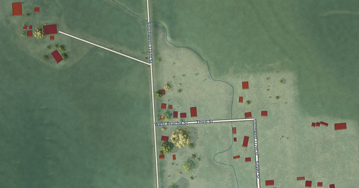 Map of Kramer, Nebraska in 2026