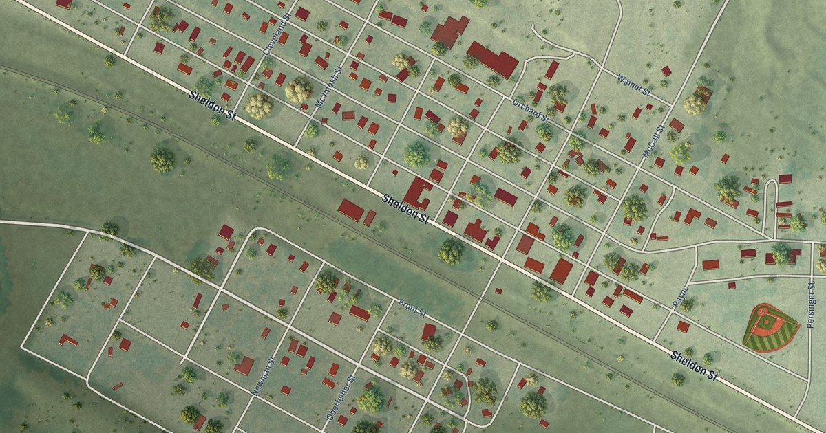 Map of Lodgepole, Nebraska in 2026