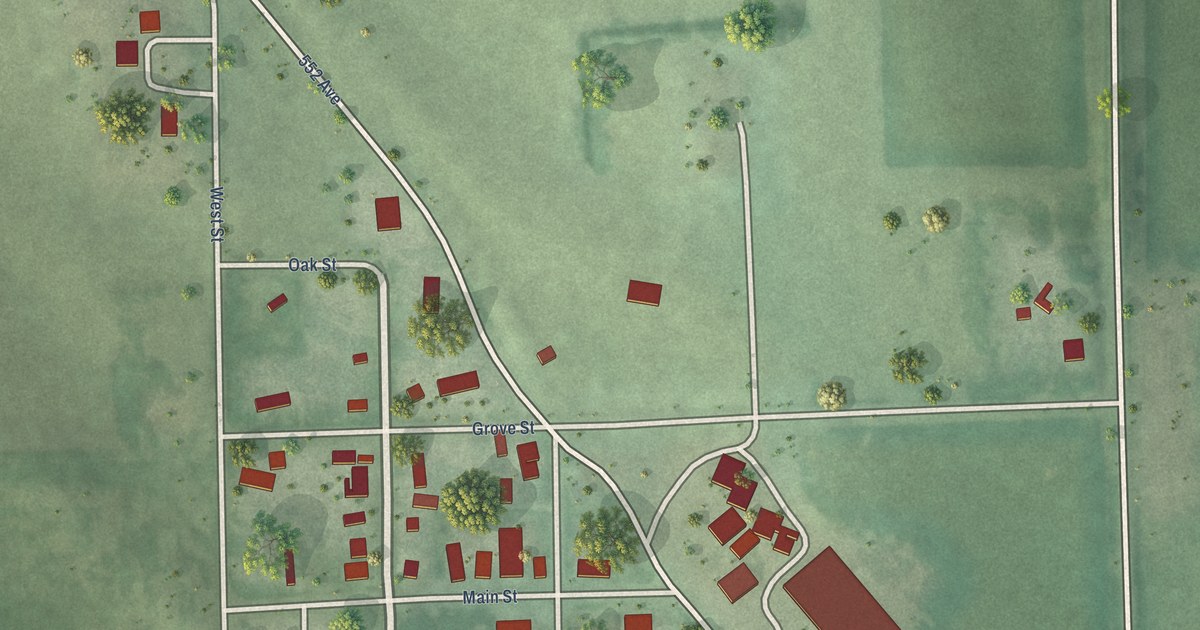 Map of Magnet, Nebraska in 2026