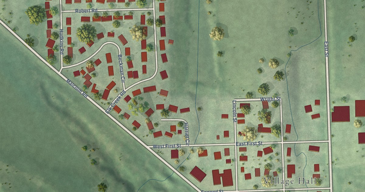 Map of Malcolm, Nebraska in 2026