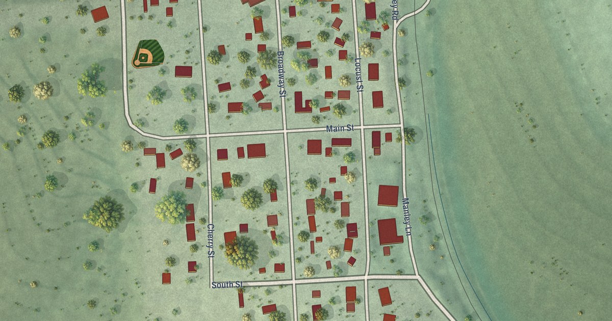 Map of Manley, Nebraska in 2026
