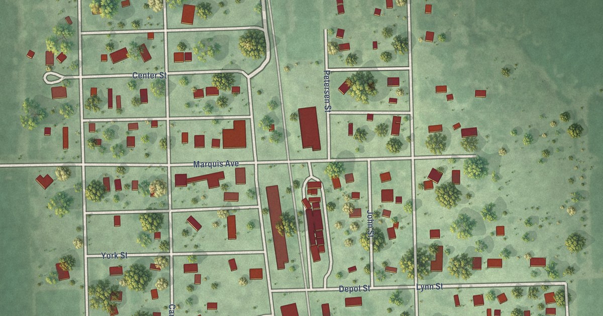 Map of Marquette, Nebraska in 2026