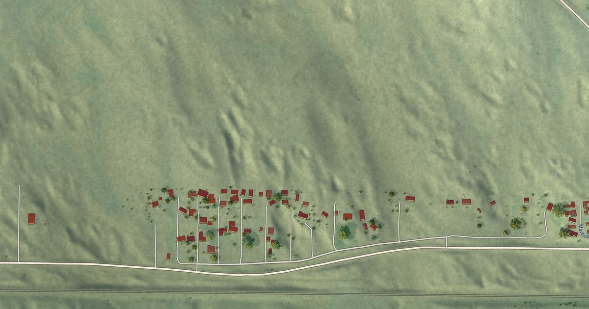 Map of Martin, Nebraska in 2026