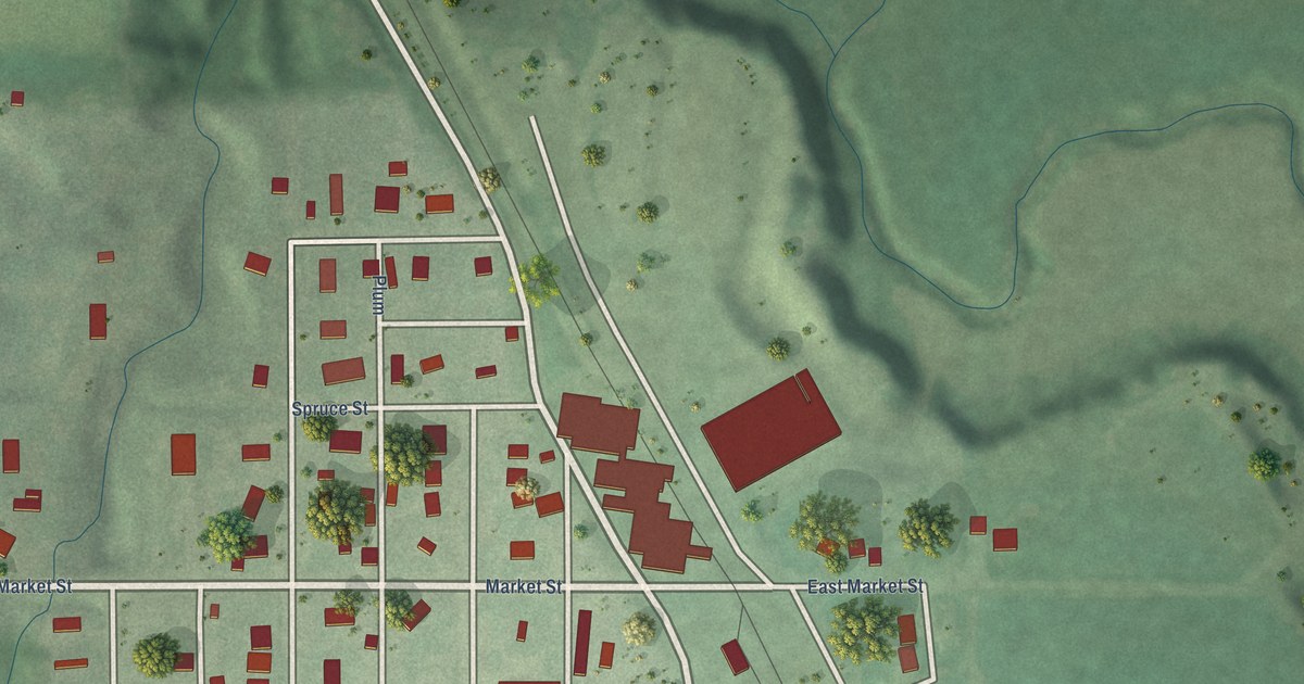 Map of Maywood, Nebraska in 2026