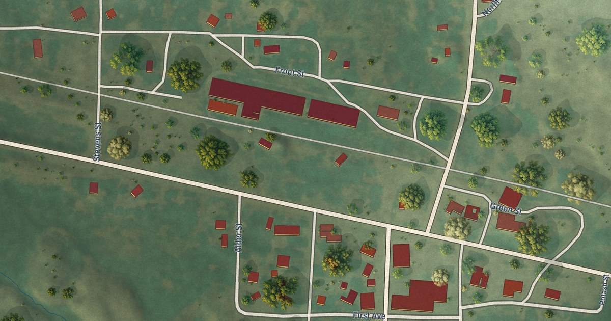 Map of Merriman, Nebraska in 2026