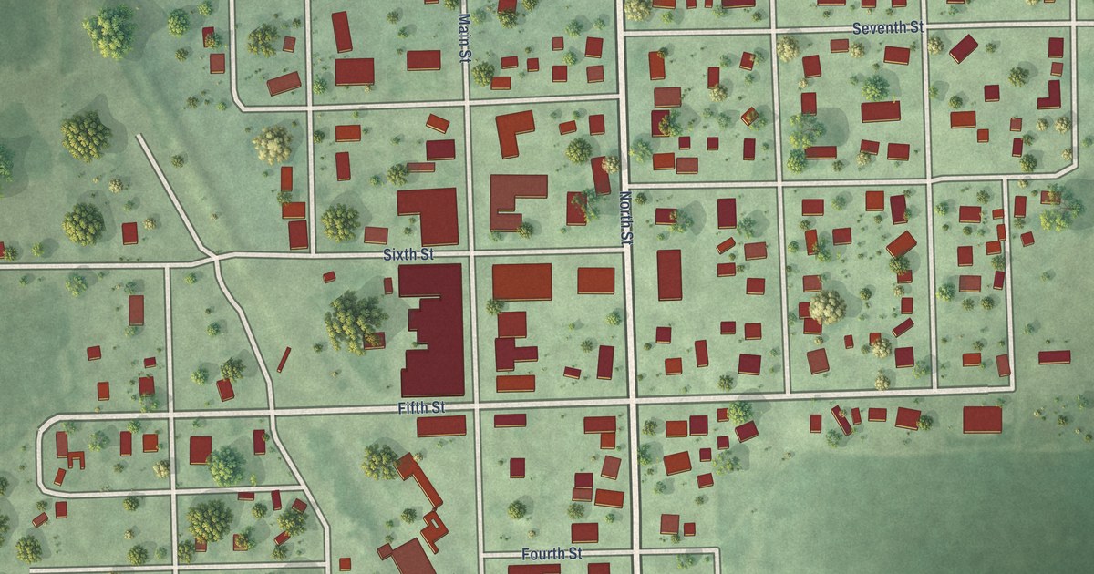 Map of Milligan, Nebraska in 2026