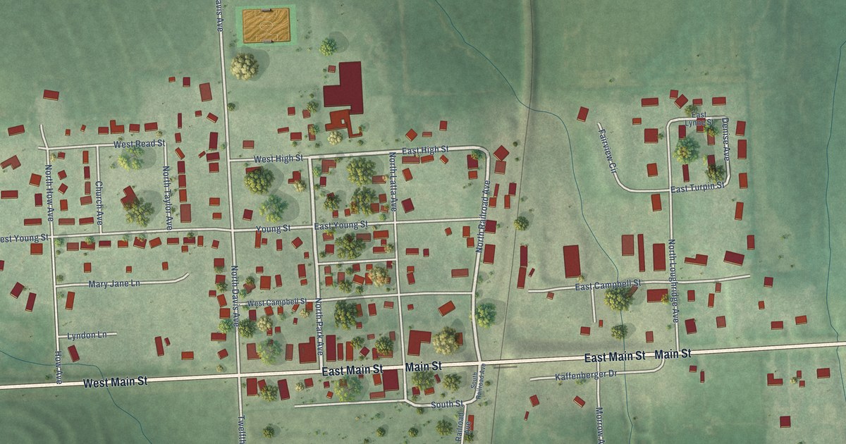 Map of Murray, Nebraska in 2026
