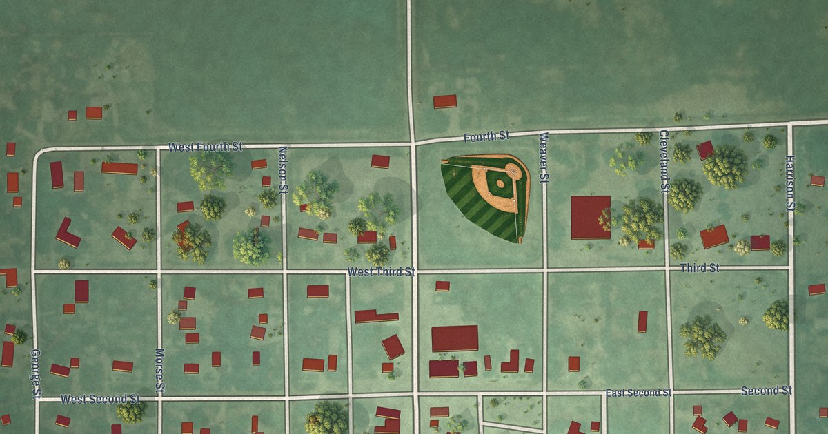 Map of Naper, Nebraska in 2026
