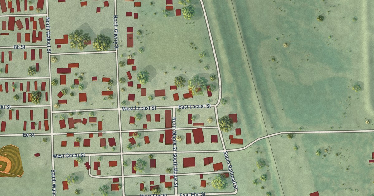 Map of Nickerson, Nebraska in 2026