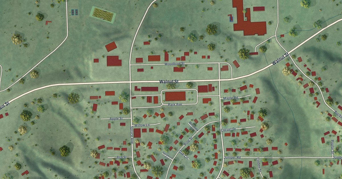 Map of Niobrara, Nebraska in 2026
