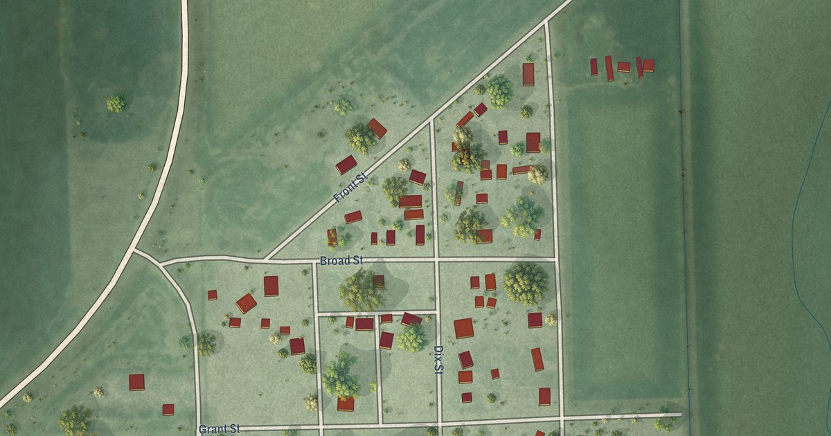 Map of Octavia, Nebraska in 2026