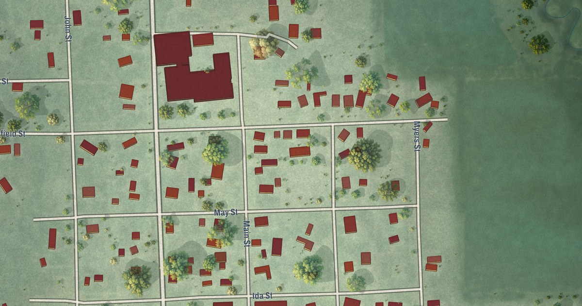 Map of Odell, Nebraska in 2026