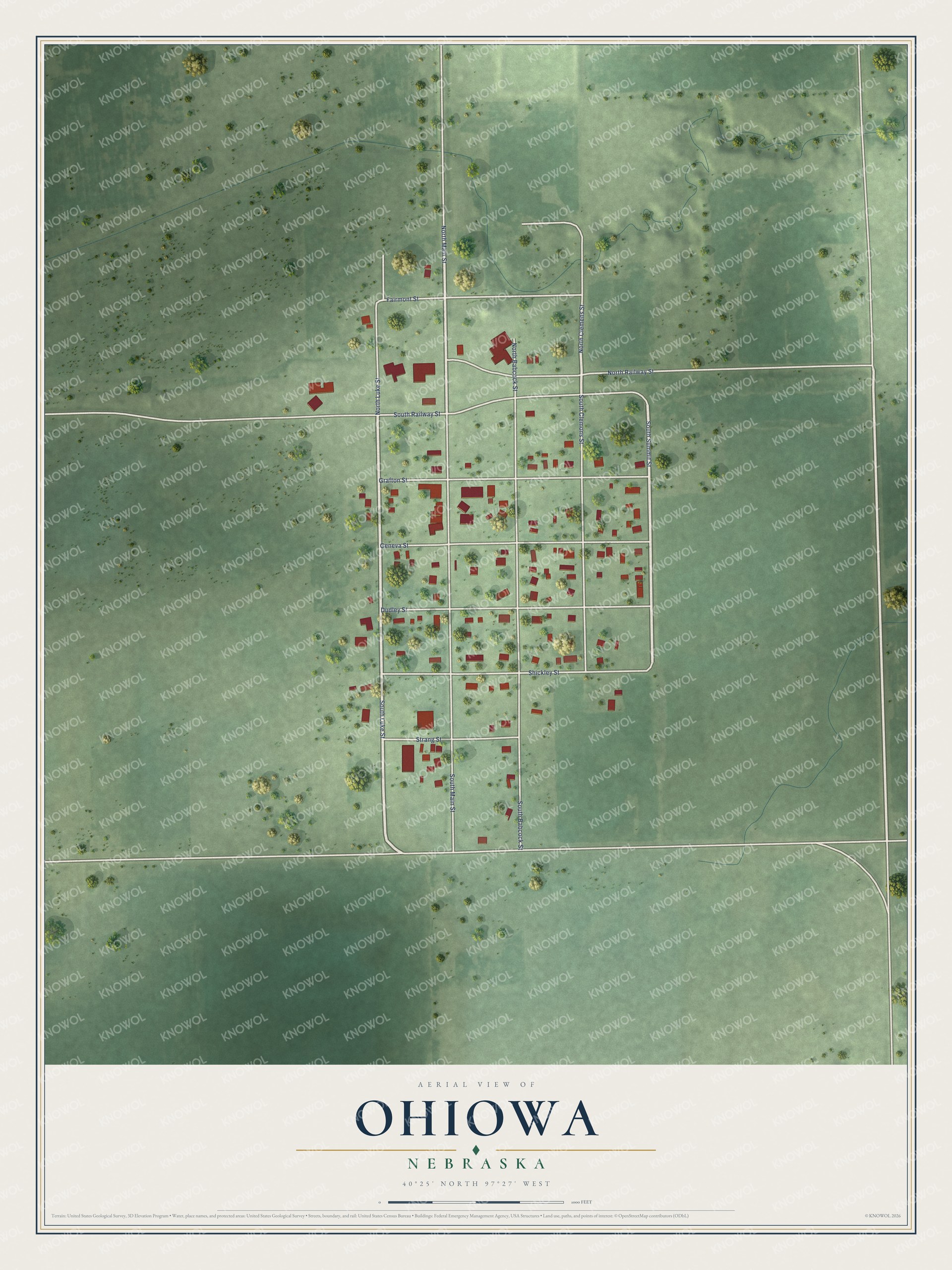 Watermarked full-map preview of Ohiowa, Nebraska