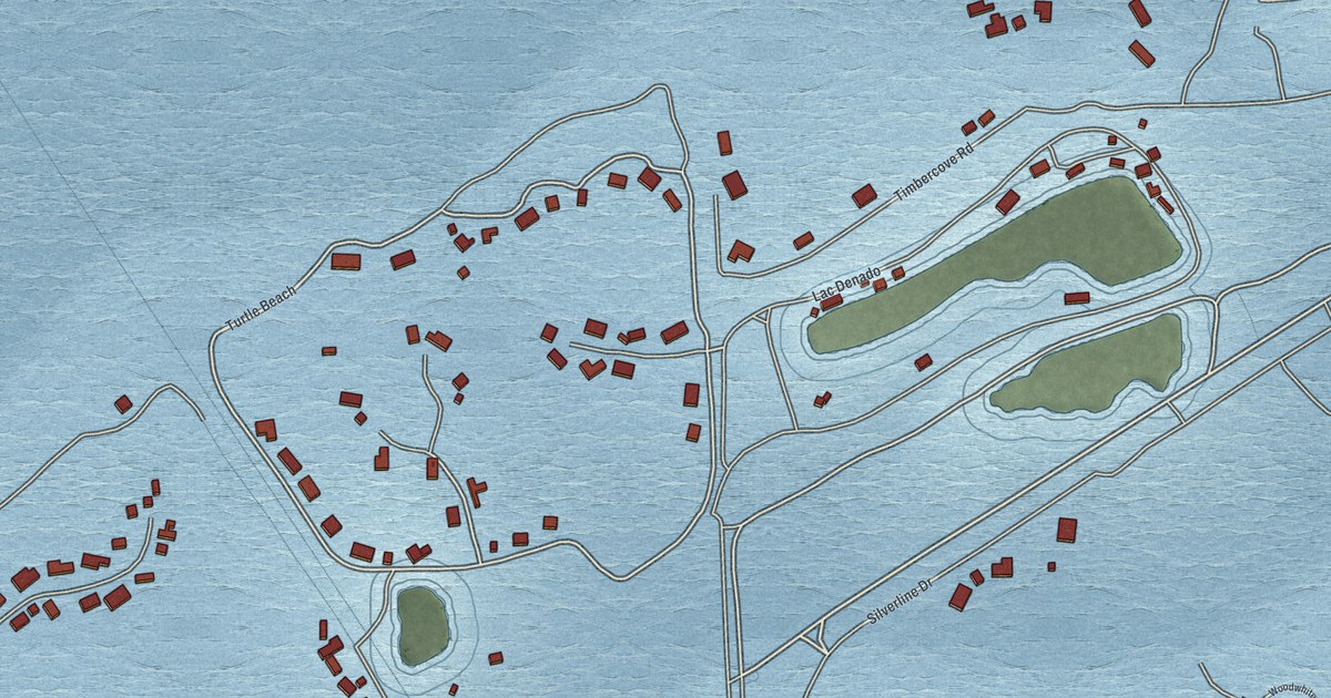 Map of Overland, Nebraska in 2026