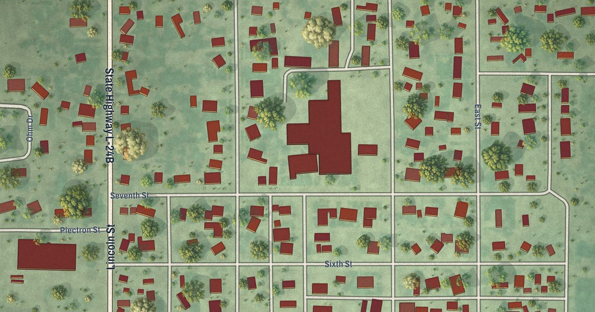 Map of Overton, Nebraska in 2026
