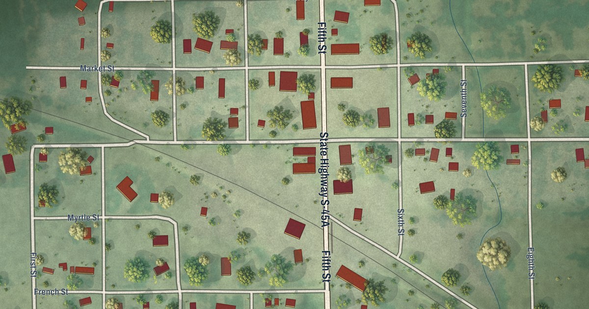 Map of Page, Nebraska in 2026