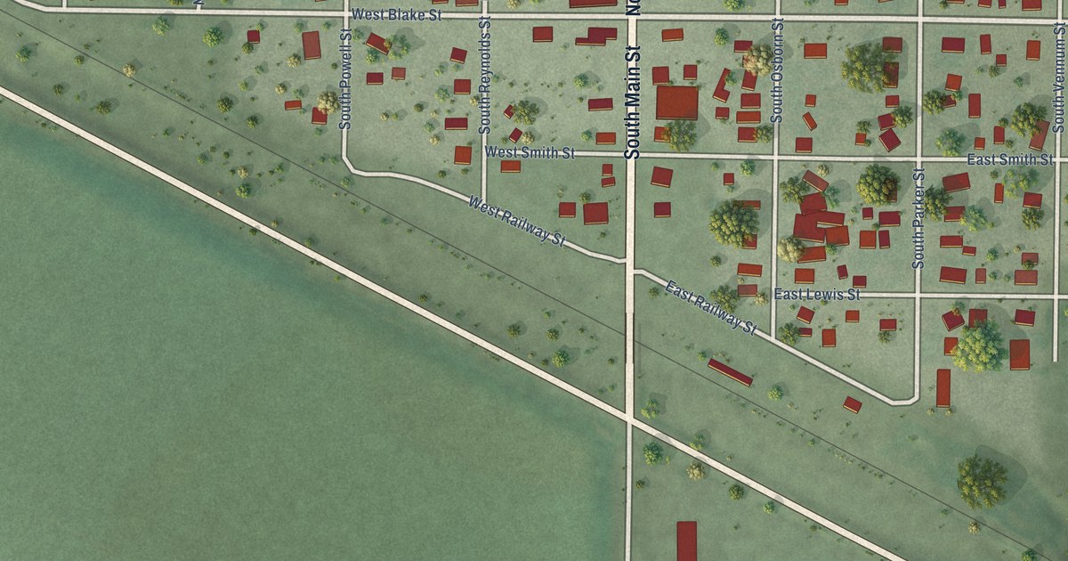 Map of Palisade, Nebraska in 2026
