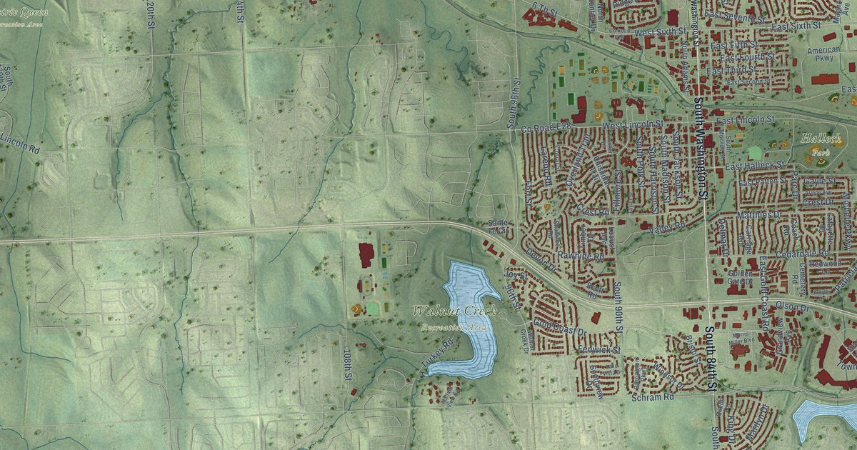 Map of Papillion, Nebraska in 2026