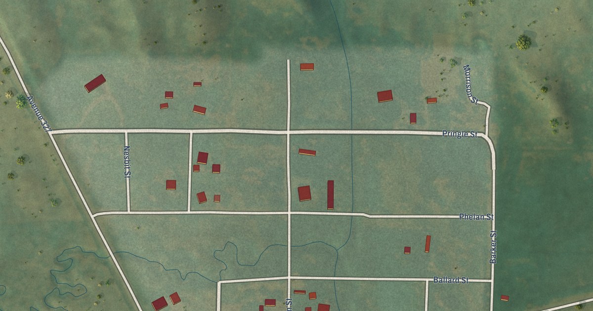 Map of Parks, Nebraska in 2026