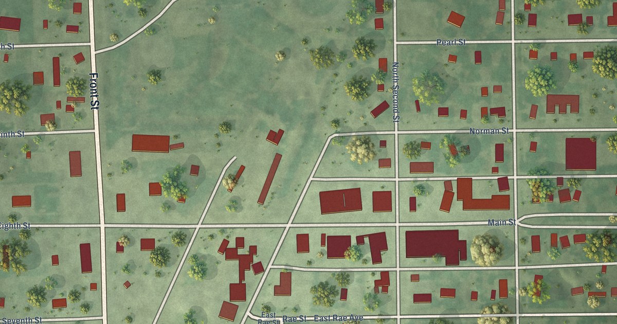 Map of Petersburg, Nebraska in 2026