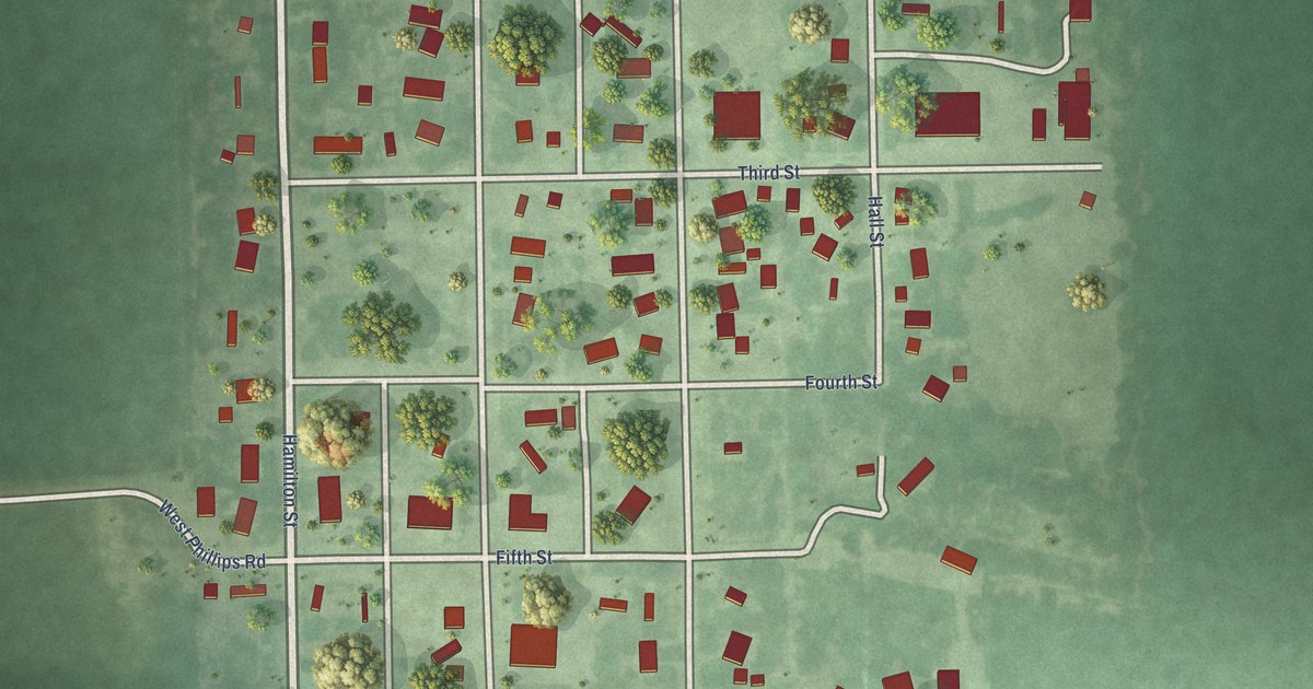 Map of Phillips, Nebraska in 2026