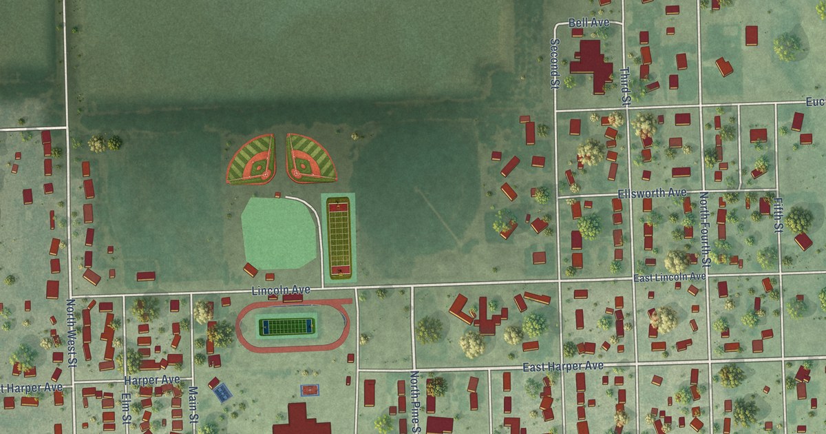 Map of Plainview, Nebraska in 2026
