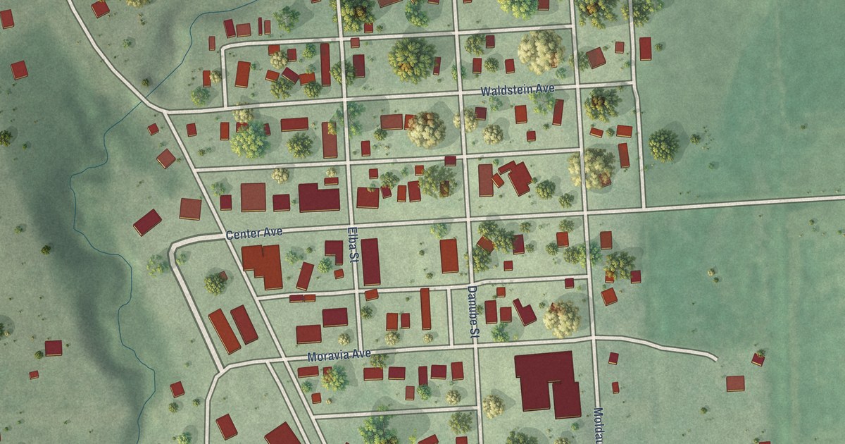 Map of Prague, Nebraska in 2026