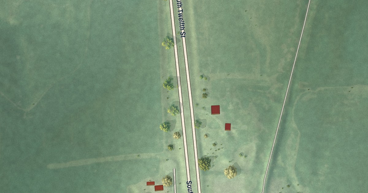 Map of Princeton, Nebraska in 2026
