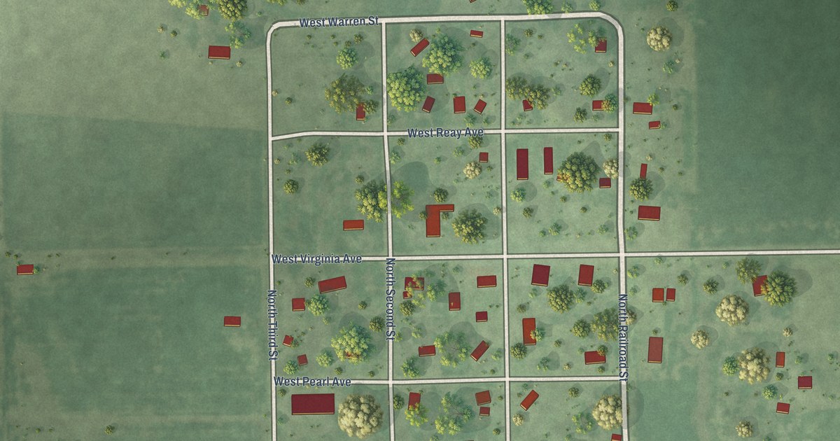 Map of Prosser, Nebraska in 2026