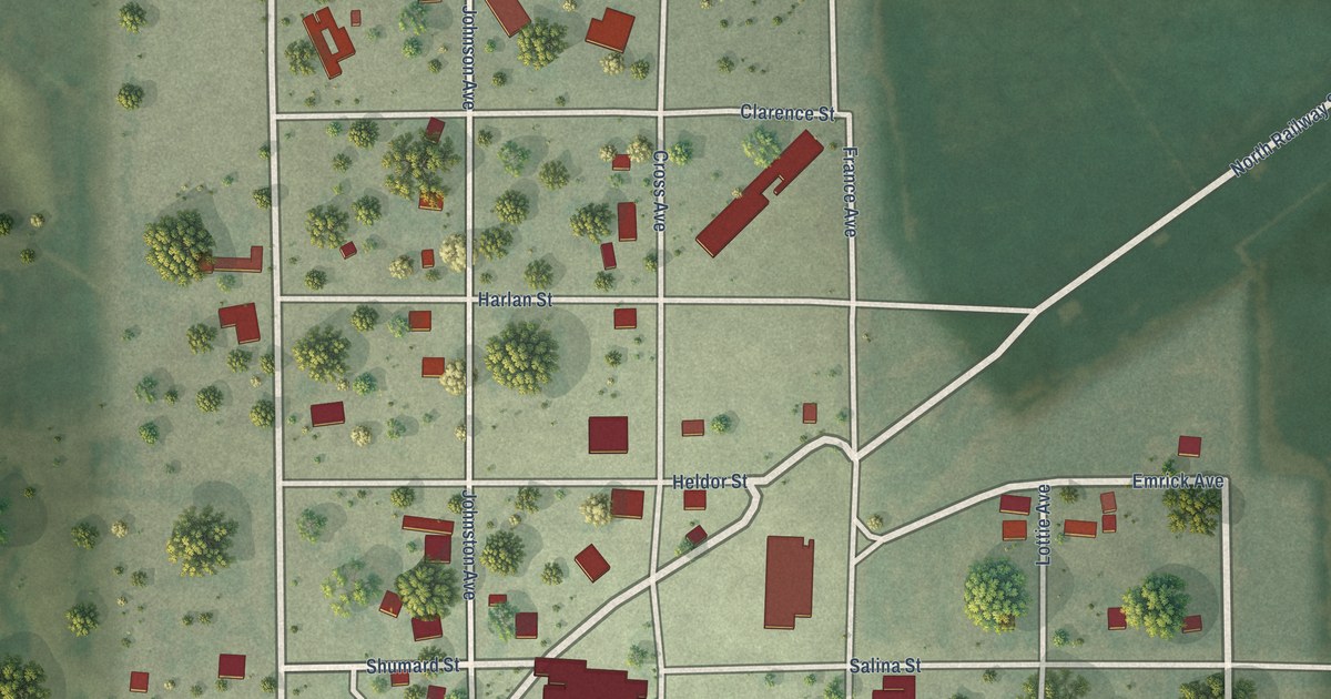 Map of Ragan, Nebraska in 2026