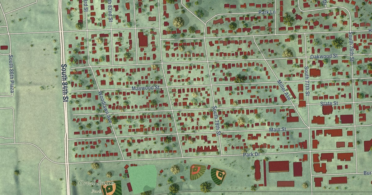 Map of Ralston, Nebraska in 2026