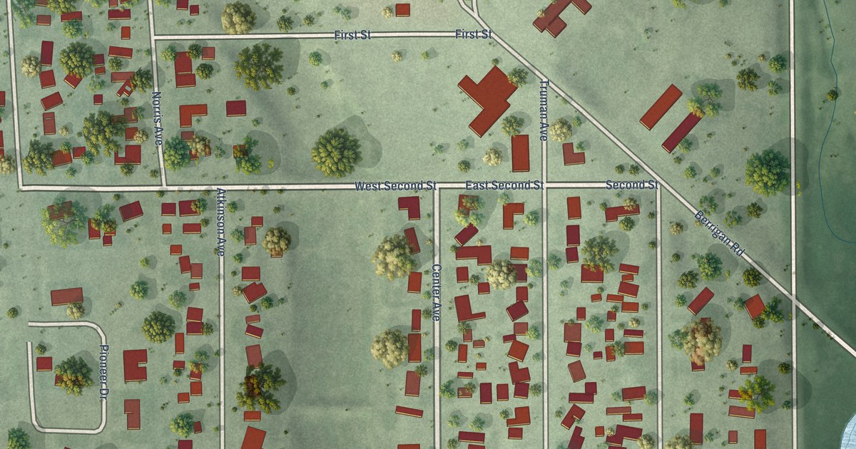 Map of Republican City, Nebraska in 2026