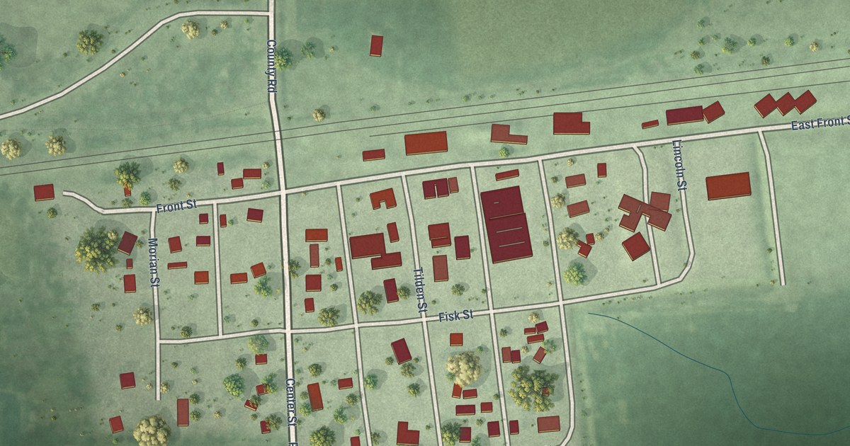 Map of Richland, Nebraska in 2026
