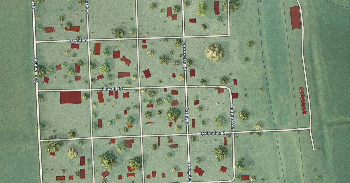 Map of Rosalie, Nebraska in 2026